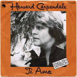 Ti Amo Chords by Howard Carpendale