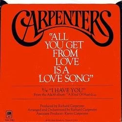I Have You Chords by The Carpenters