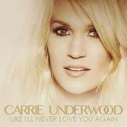 Like I'll Never Love You Again Chords by Carrie Underwood