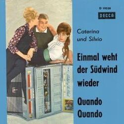 Einmal Weht Der Südwind Wieder Chords by Caterina Valente
