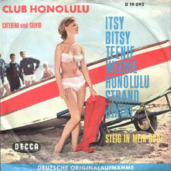 Itsy Bitsy Teenie Weenie Honolulu Strand Bikini by Caterina Valente