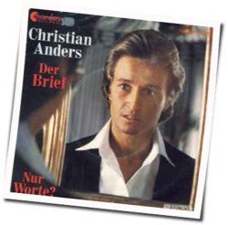 Nie Mehr Allein Chords by Christian Anders