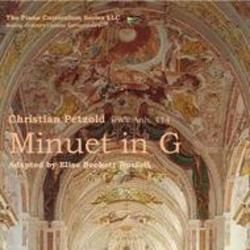 Minuet In G Major Ukulele by Christian Petzold