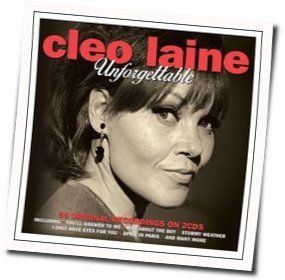 My One And Only Love Chords by Cleo Laine