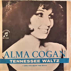 Tennessee Waltz Bass Tab by Alma Cogan