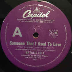 Someone That I Used To Love by Natalie Cole