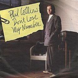 Don't Lose My Number Bass Tab by Phil Collins
