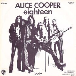 Eighteen by Alice Cooper