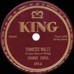 Tennessee Waltz Chords by Cowboy Copas