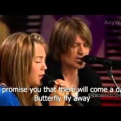 Butterfly Fly Away Chords by Billy Ray Cyrus