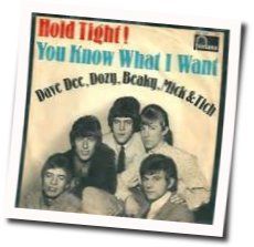 Hold Tight Chords by Dave Dee Dozy Beaky Mick And Tich