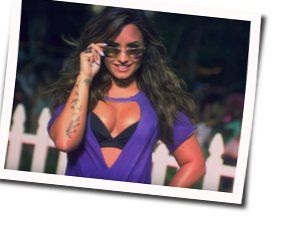 Sorry Not Sorry Ukulele Chords by Demi Lovato