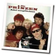 Angst Dass Du Gehst Chords by Die Prinzen