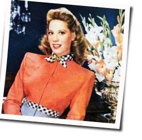 All Alone Chords by Dinah Shore