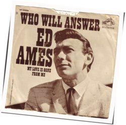 Who Will Answer Chords by Ed Ames