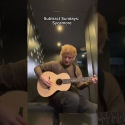 Sycamore Live Chords by Ed Sheeran