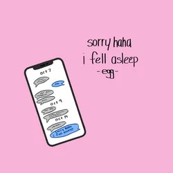Sorry Haha I Fell Asleep Ukulele by Egg