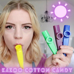 Kazoo Cotton Candy Ukulele by Elise Ecklund