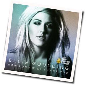 Ellie Goulding chords for How long will i love you (Ver. 3)
