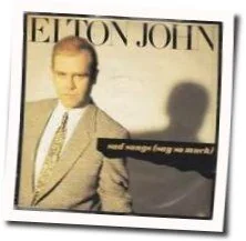 Sad Songs Say So Much Chords by Elton John