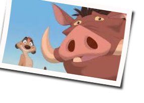 Hakuna Matata Chords by Elton John