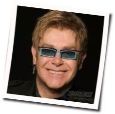 Elton John chords for Ive seen the saucers