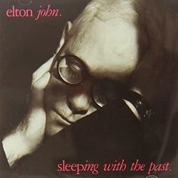 Elton John chords for Sleeping with the past