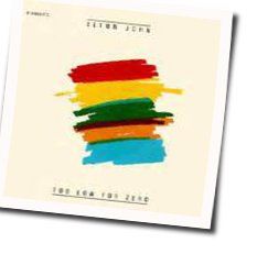 Elton John chords for Too low for zero