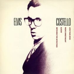 Elvis Costello chords for Less than zero