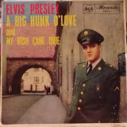 A Big Hunk O Love Chords by Elvis Presley