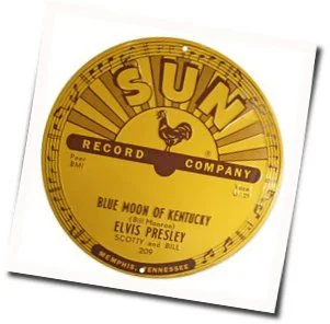 Blue Moom Of Kentuchy Chords by Elvis Presley
