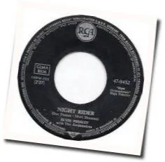 Night Rider Chords by Elvis Presley