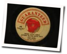 Seven Little Girls Chords by Paul Evans