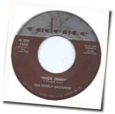 Poor Jenny Chords by The Everly Brothers