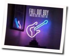 Where Did The Party Go Bass Tab by Fall Out Boy