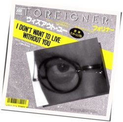 I Don't Want To Live Without You Chords by Foreigner