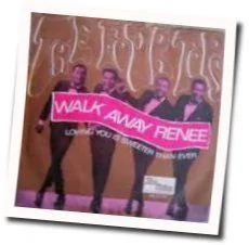 Just Walk Away Renee Chords by Four Tops