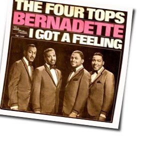 I Got A Feeling Chords by Four Tops