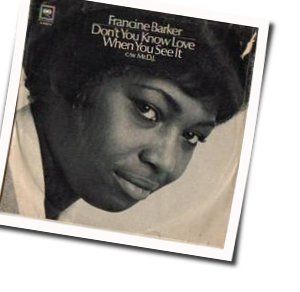 Don't You Know Love When You See It Bass Tab by Francine Barker