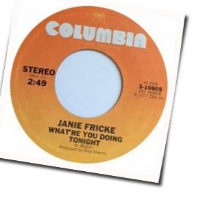 What're You Doing Tonight Chords by Janie Fricke