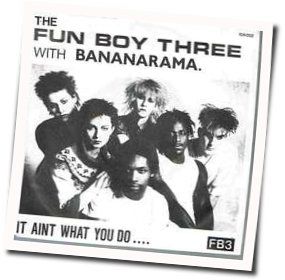 It Ain't What You Do It's The Way That You Do It Bass Tab by Fun Boy Three With Bananarama