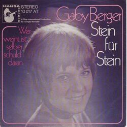 Wer Weint Ist Selber Schuld Daran Chords by Gaby Berger