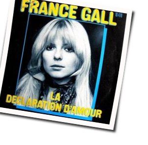 La Declaration Damour Chords by France Gall