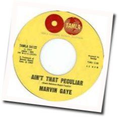 Ain't That Peculiar Tab by Marvin Gaye