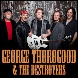 Livin With The Shades Pulled Down Tab by George Thorogood & The Destroyers