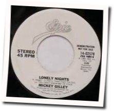Lonely Nights Chords by Mickey Gilley