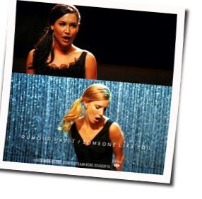 Rumour Has It Someone Like You Chords by Glee Cast