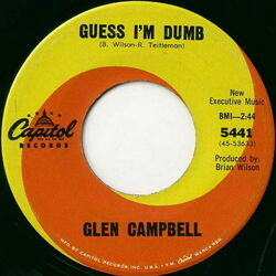 Guess I'm Dumb Bass Tab by Glen Campbell