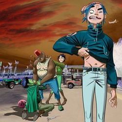 Aries Bass tabs by Gorillaz