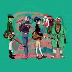 New Gold Live Tab by Gorillaz